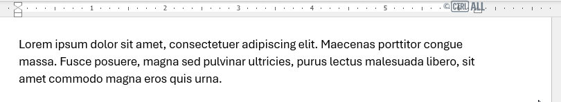 Demonstration adjusting paragraph and indent markers